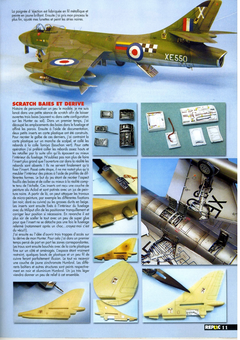 Replic 174 - Hawker Typhoon, Hawker Hunter, McDD F3H-2N Demon